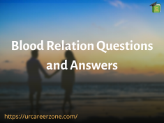 blood relation questions and answers
